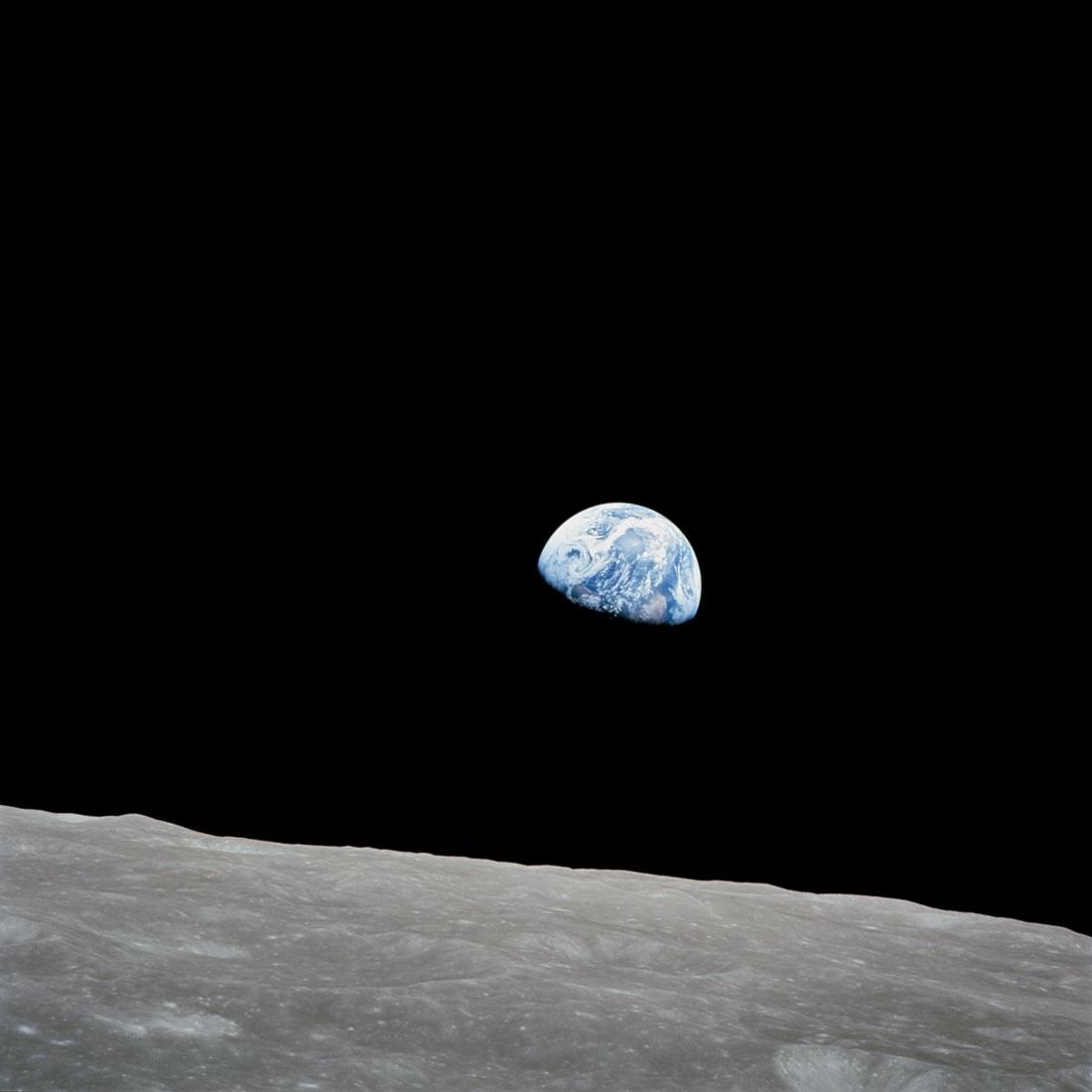 Earthrise, William Anders, Apollo 8, 1968